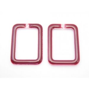 Emalje Ramme 20 X 14 Mm - 2 Stk