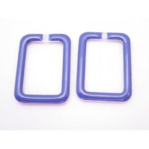Emalje Ramme 20 X 14 Mm - 2 Stk