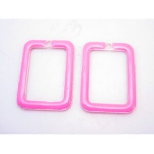 Emalje Ramme 20 X 14 Mm - 2 Stk