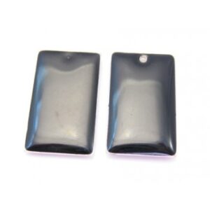 Emalje Vedhæng 23 X 14 Mm - 2 Stk