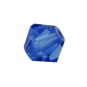 Swarovski Bicone 8 Mm Safir Blå - 2 Stk