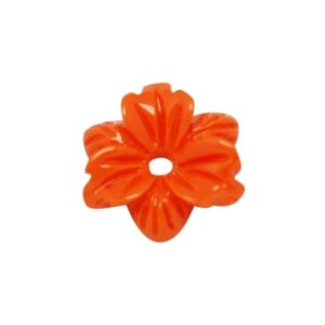 Smuk Blomst 12 Mm - 2 STK - ORANGE