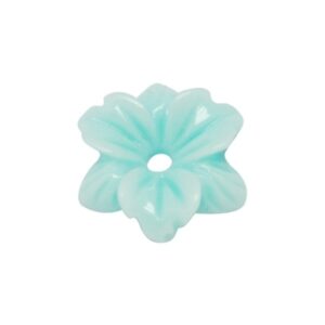 Smuk Blomst 12 Mm - 2 STK - LYS BLÅ