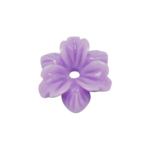 Smuk Blomst 12 Mm - 2 STK - LYS LILLA
