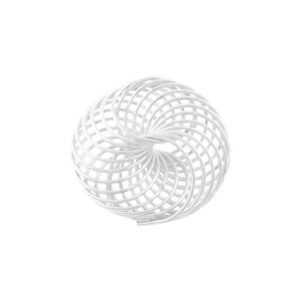 Wire Perle Sølv 22 Mm - 2 Stk