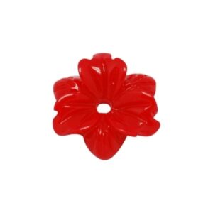 Smuk Blomst 12 Mm - 2 STK - RØD