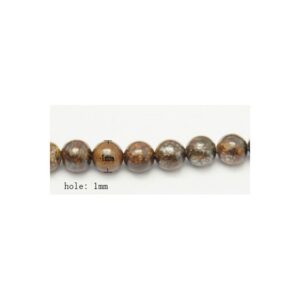 Bronzit Glat 4 / 1 Mm - 8 Stk