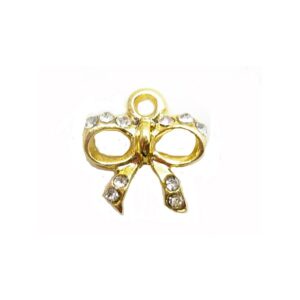 Sløjfe 13,5 / 2 Mm GULD - SUPER FLOT