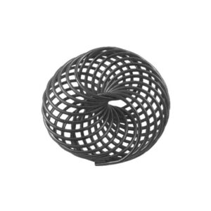 Wire Perle Sort 22 Mm - 2 Stk