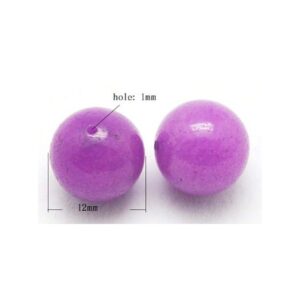 Anboret Jade Lilla 12 Mm - 2 Stk