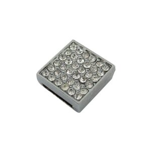 Slide Charms Med Masser Af Sten 12 Mm