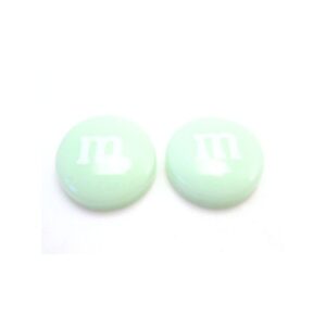 M & M 14 mm mint grøn - 2 stk