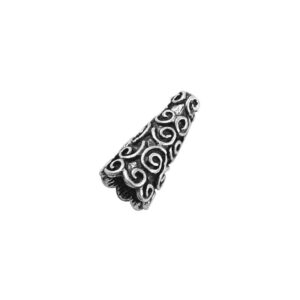 Konisk perle super smuk 18mm - 2 stk
