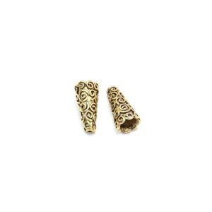 Konisk perle super smuk 18 mm - 2 stk
