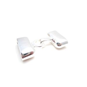 Lås med enderør og krog - sølv