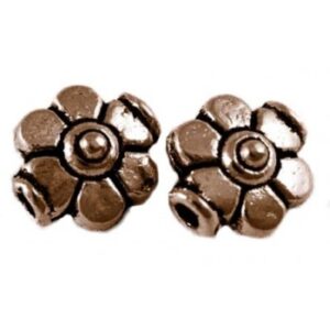 Kobber blomst 9 / 1,5 mm - 10 stk